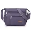 Bolsa Transversal de Tecido Oxford para Mulheres 2026 Nova Bolsa com Múltiplos Compartimentos Bolsa de Ombro Leve Bolsa de Nylon Bolsa para Mãe de Meia-Idade e Idosa