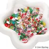 Resina Navidad Mixta Parche DIY Accesorios Pulsera Hecha a Mano DIY Kit de Materiales para Joyería