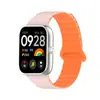 Adecuado para correa Red Mi watt4 anillo trasero magnético de silicona correa de muñeca de repuesto para reloj Xiaomi RedmiWatch hombres y mujeres