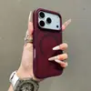 Adecuado para Apple 18 PRO, con textura similar a la piel y fijación magnética; iPhone 17 con acabado mate, acabado mate y funda protectora 16 resistente a caídas