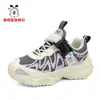 Zapatos infantiles Babudou, zapatos para niños, nuevos modelos primavera y otoño 2026, zapatillas deportivas de malla transpirable para niños y niños mayores