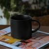 Taza de Cerámica con LOGOTIPO Personalizado Estilo ins Taza de Café Papá Estrella Taza de Regalo de Aniversario Espejo Cruzado Mate Multicolores Taza de Agua