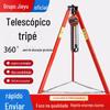 Suporte de elevação elétrico de tripé telescópico 2-5T, suporte de triângulo de elevação, suporte de bloco de corrente