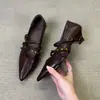 Zapatos Mary Jane para Mujer Estilo Retro Maduro Artístico de Moda Cómodos Versátiles 2026 Nueva Llegada Diseño de Nicho Zapatos para Viajar al Trabajo