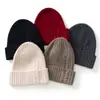 Gorro de punto trenzado de cachemira, suave y cómodo, hipoalergénico, cálido, versátil, cubreorejas, adecuado para ciclismo al aire libre y clima frío