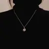 Corrente de Suéter Moda Versátil Super Fada Corrente Fina Simples Luxo Leve High-End Corrente de Clavícula Presente de Aniversário para Namorada