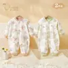 Mameluco para bebé para primavera y otoño, algodón puro, mameluco de manga larga para niños y niñas, traje para gatear, pijama, ropa para casa, ropa para recién nacidos
