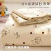 Sábana de Gasa de Doble Capa Amigable con la Piel para Todas las Estaciones, Algodón Puro Ultrasuave con Pequeño Patrón Floral, Sábana Lavable a Máquina, Venta al por Mayor de una Sola Pieza