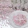 Rosa Fondo Plano Manicura Mini Pequeño Circonita Destello Joyería para Manicura Fondo Plano Forma Especial Diamante Manicura Diamante Portátil Uña Venta al por Mayor