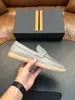 Mocasines de cuero genuino con patrón de lichi de capa superior para hombre, ZEG zapatos slip-on de suela blanda, Suministro transfronterizo europeo y americano