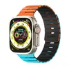 Adecuado para Correas de Apple Watch Iwatch Generación 1-11 Tecla de Piano Magnético de Silicona Correa de Apple Watch Magnética de un Solo Pin Correa de Reloj