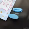 Estilo Coreano Cor Doce Bico de Pato Grampo Cola Creme Acessórios Artesanais DIY Grampo de Cabelo Brilhante Oval Lateral Clipe Inferior Atacado