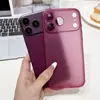 Adecuado para iPhone 18 Pro Max, funda de teléfono mate, color sólido, simple, ultrafina, cubierta protectora suave de cobertura total para Apple 17