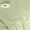 Funda de almohada para adulto 100% algodón cepillado, funda de almohada de algodón puro bordada con toalla para estudiantes y niños, funda de almohada individual de hotel, color liso A