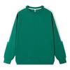 Nova Blusa de Moletom Casual Solta de Algodão Gola Redonda Manga Longa Roupas de Aula Logo Estampado Atividade de Festa da Empresa Roupas Culturais