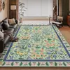 Alfombra Lavada de Imitación Cachemir de Venta Caliente Transfronteriza de Amazon para Sala de Estar, Alfombra Antideslizante de Cobertura Total para Área Grande, Al Por Mayor en Stock