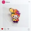 Halloween Sanrio Clipe de PP Acrílico Desenho Animado Clipe de Anotação Clipe de Selagem Alto Valor Suporte Menina Estudante