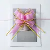 Cintas de Flores Tiradas a Mano para Habitación de Boda, Celebración de Boda, Escalera, Decoración de Sala de Estar, Empaque de Flores para Regalo, Caja de Regalo, Moño de Organza