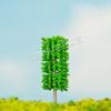 Árbol de musgo para mesa de arena, decoración de micropaisaje, fondo, árbol falso, modelo de paisajismo de alta simulación, árbol cilíndrico, árbol de Navidad