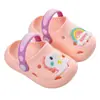 Sandálias infantis verão 1-3 anos de idade meninos sapatos de caverna bonito bebê 2 menina antiderrapante fundo macio infantil sapatos de praia