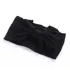 Super macio bebê meias de nylon moda larga faixa de cabelo artesanal arco crianças meninas headband cocar infantil