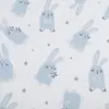 Capa para bolsa de roupas de algodão estampado, malha de algodão classe A para bebês, 300 peças, estampado, dupla face