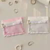 Caja de Joyería Portátil Aretes Studs Collares Bolsita para Joyería Bolsa de Almacenamiento Anillos Pulseras Bolsa Organizadora de Joyería para Viaje Transfronterizo