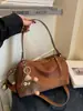 2025 Nuevo Bolso de Mano Frosted para Otoño e Invierno, Bolso de Hombro Versátil para Mujer, Bolso tipo Almohada para Viajar, Bolso Cruzado Sencillo