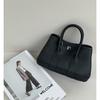 Bolso Mini Jardín de Cuero Genuino Bolso Tote Versátil para Mujer Bolso de Mano de Alta Gama Nuevo 2025 para Viajeros Bolso Bandolera de Un Solo Hombro