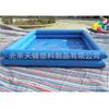 Piscina inflável quadrada de dois anéis para adultos e crianças, piscina grande espessa, equipamento de parque aquático