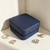 Caja de Joyería Portátil para Niñas, Anillos, Pendientes, Pulseras, Bolsa de Cosméticos a Prueba de Polvo, Dulce Caja de Almacenamiento para Bisutería