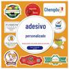 Etiquetas Adesivas Personalizadas, Adesivos Publicitários, Adesivos Redondos para Lacrar com Código QR Transparente de Logo, Personalização de Etiquetas de Cristal