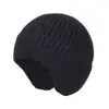 Gorro de invierno gorro con protección para las orejas forro polar grueso cálido protección para las orejas gorro de punto de cachemira a prueba de frío gorro Joker gorro venta al por mayor