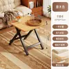 Mesa plegable, adecuada para habitaciones de dormitorio, tareas escolares, puestos de mercado nocturno, portátil, multifuncional, para uso doméstico, apartamentos pequeños y propiedades de alquiler.; también se puede usar como mesa de comedor