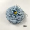 Tang Feng Pez Dragón Flor de Peonía Cabeza Bolsita de Materiales para Hacer Tocados Étnicos Minoritarios DIY Pasador Hecho a Mano Flor Acompañante Regalo Flor Artificial
