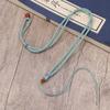Nuevo collar de cordón de ágata cloisonné tejido a mano cordón para colgar joyería DIY colgante de jade cuerda para el cuello ajustable