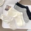 Calcetines japoneses de verano para niños, finos, de malla hueca, transpirables, para mujer, venta al por mayor, con orejas de madera, sueltos, de algodón