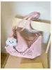Bolso de Verano Casual de Superficie Suave de Gran Capacidad para Mujer 2025 Nuevo Popular Versátil Bolso de Hombro con Cadena Bolso Tote para Viaje