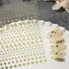 En stock, surtido multicolor de pegatinas para decoración de uñas de estrella de cinco puntas, diseño plano, versátiles para DIY, pegatinas de estrella de cinco puntas para uñas DH509
