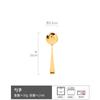 Cuchara de Acero Inoxidable 304 de Aspecto Elegante Estilo Coreano, Cuchara para Arroz Mezclado, Cuchara para Café, Cuchara Creativa para Postre, Cuchara para Comer en Casa, Cuchara para Sopa