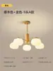 [Estrictamente Seleccionado] Lámpara de Techo de Algodón para Sala de Estar Estilo Japonés Estilo Madera Persimón Moderna Casual Lámpara para Comedor Dormitorio Lámpara para Habitación