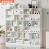 Vitrina de Cosméticos Contenedor Simple Moderno Gabinete de Salón de Belleza Gabinete de Salón de Uñas Estante de Productos para Barbería Estante de Exhibición