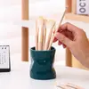 Copo de Vela Criativo Feito à Mão, Suporte de Vela para Interior, Vaso para Suculentas, Porta-Canetas de Armazenamento, Ornamento de Cerâmica, Uso Doméstico Transfronteiriço