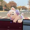 Novas Decorações para Carro, Fofas Decorações para Tela da Console Central de Alívio de Estresse, Bonecos para Monitor de Computador, Decorações de Figurinhas