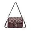 Bolsas Femininas Transfronteiriças Outono 2026 Nova Moda Retrô Bolsa de Mão Feminina Bolsa Transversal de Ombro Grande Capacidade Bolsa Feminina Simples
