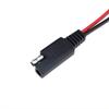 Cable de Alimentación Sae de 30 cm 18 AWG Transfronterizo Enchufe Cable 0.75 Cuadrado Sae a Conexión de Terminal Cable de Extensión de una Sola Línea