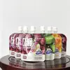 Bolsa con boquilla para alimentos líquidos esterilizada con vapor a alta temperatura (121 grados), bolsa de embalaje sellada auto-soportante hecha a medida para leche de soja y bebidas líquidas