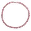 Collar Europeo y Americano Super Flash Circonita Grande Joyería de Lujo de Alta Calidad Collar Brillante Collar de Circonita Cuadrada para Mujer Punto