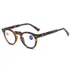 Gafas de lectura de alta definición con montura grande, moda nueva de Europa y Estados Unidos, retro, anti-azul, fabricantes al por mayor en stock para proporcionar 8324