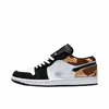 Zapatillas Putian AJ1 transfronterizas, zapatillas deportivas unisex de alta calidad en negro y rojo de caña baja para estudiantes, zapatillas casuales versátiles y duraderas